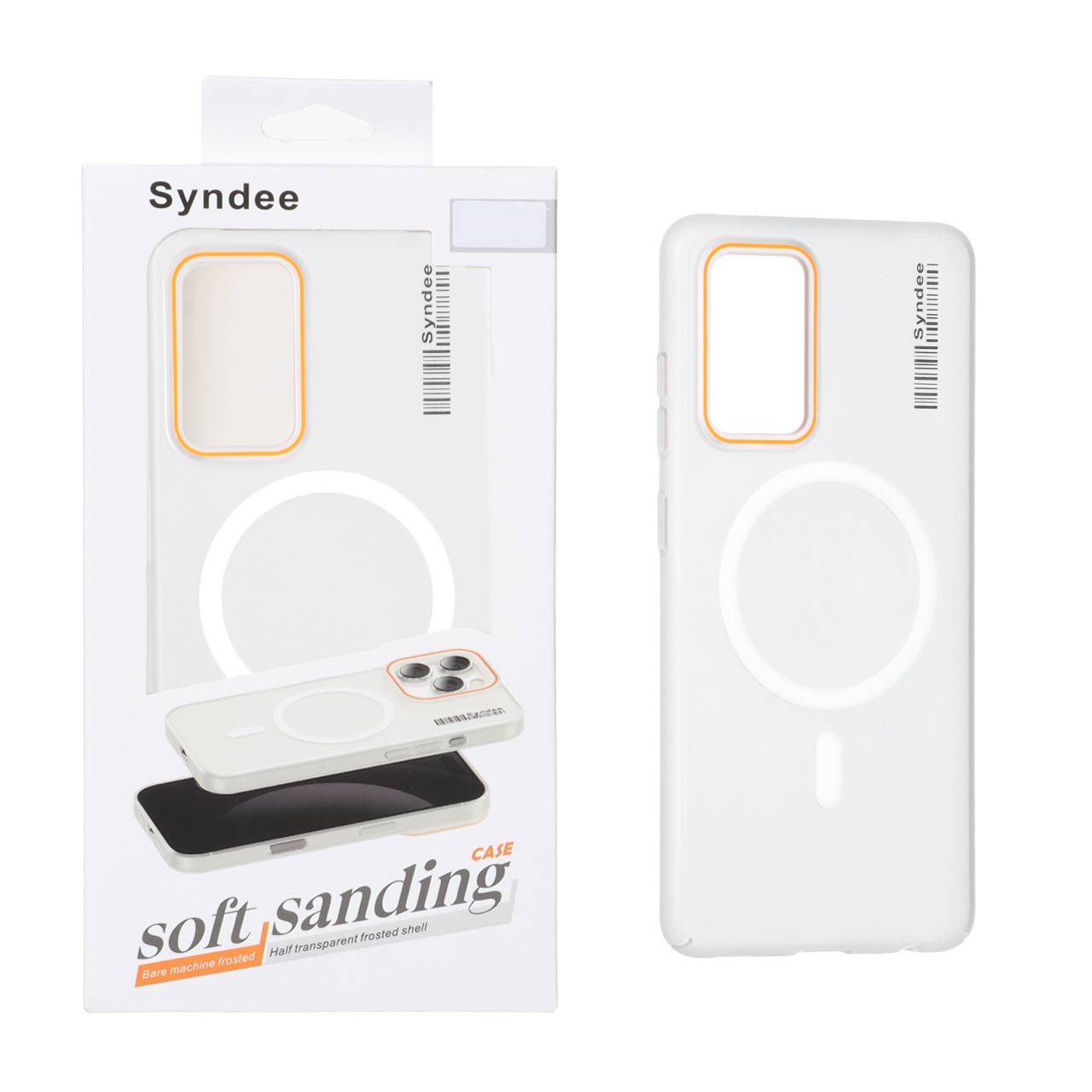 قاب اورجینال Syndee مات Magsafe مدل Samsung Galaxy A52 / A52s - سفید (پک دار)